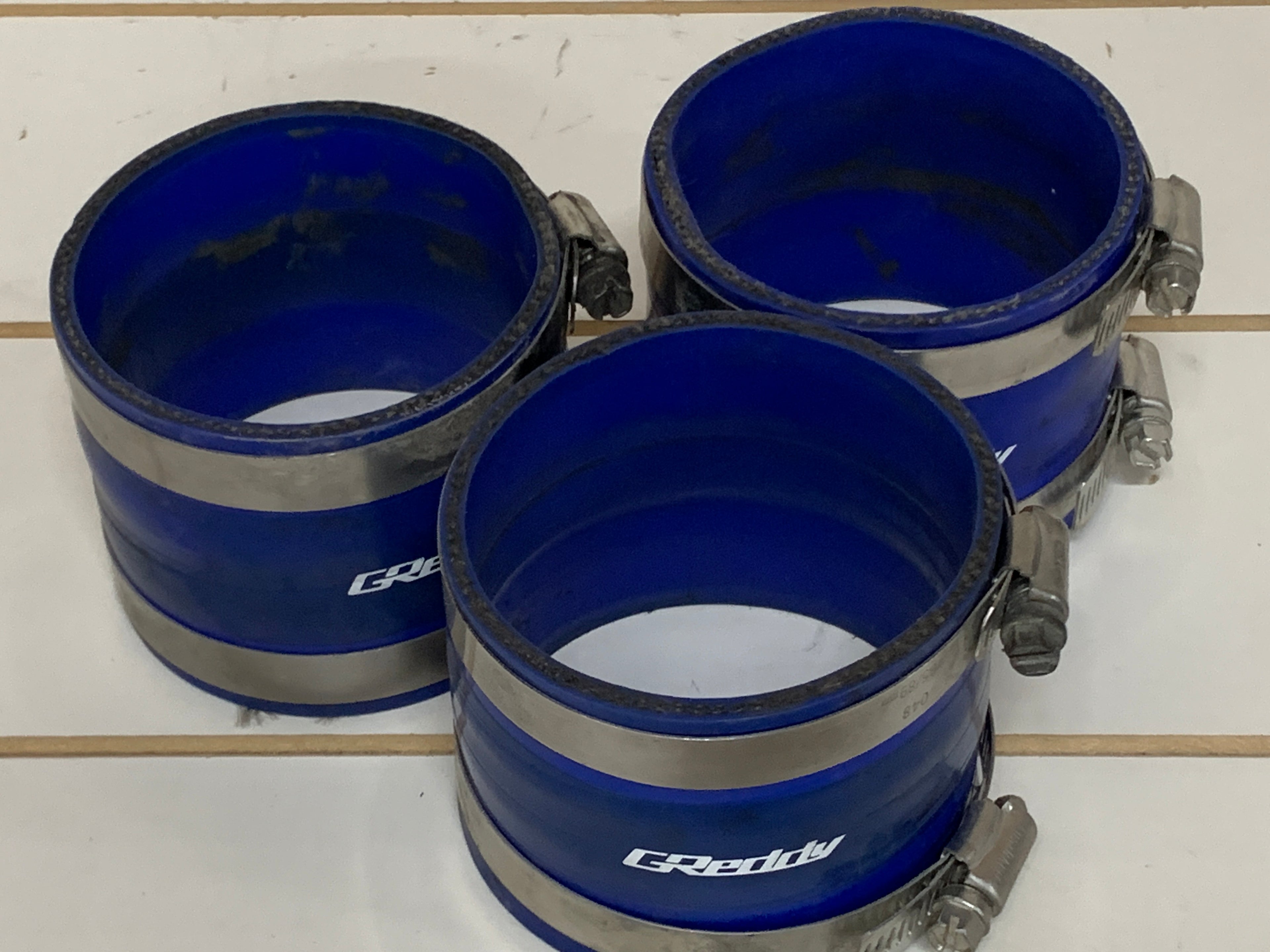 GREDDY Silicone Joiners 80mm x3