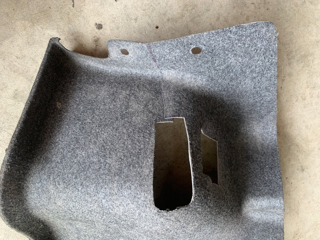 Boot Trim 1pc, R32 Coupe