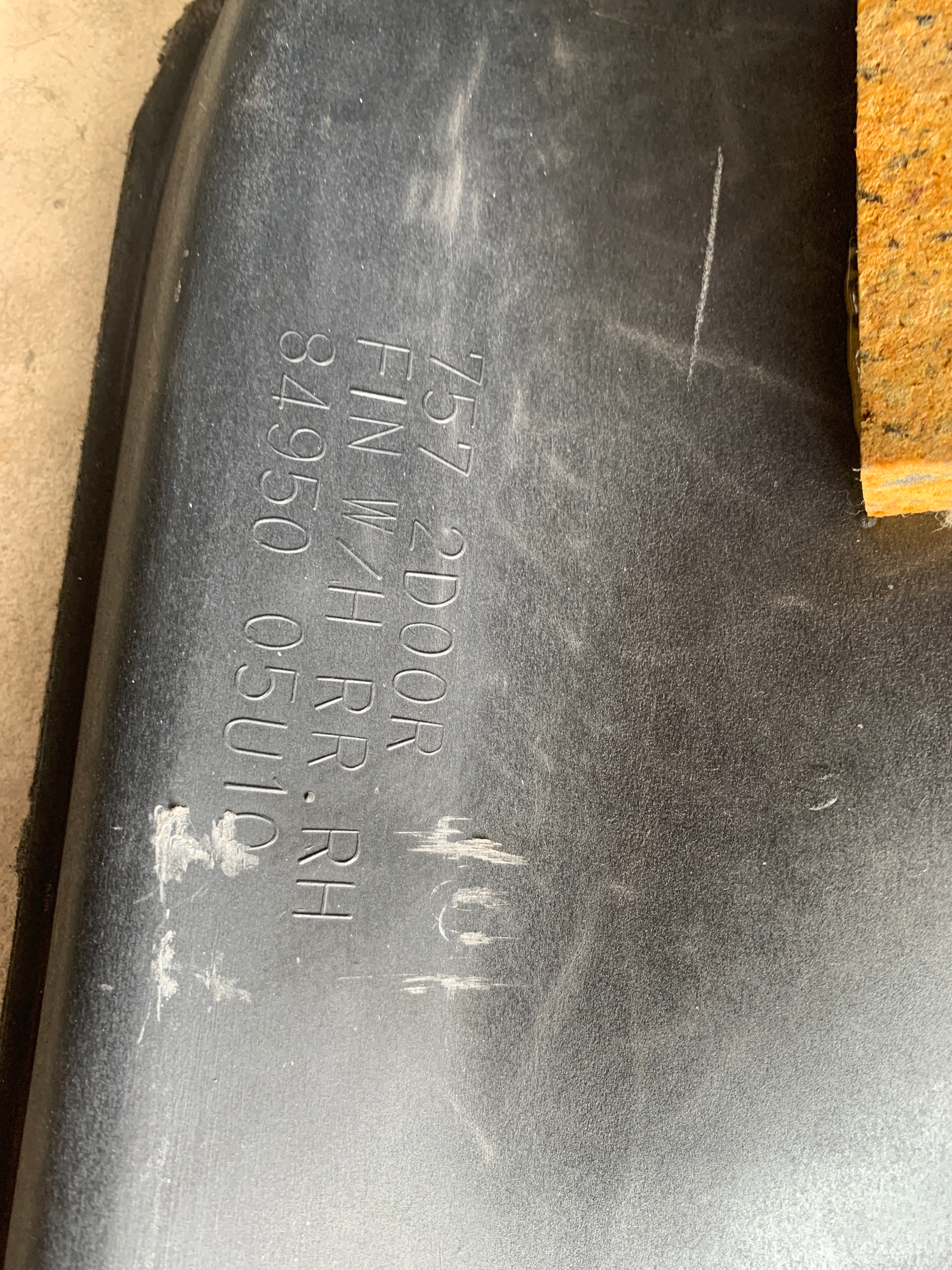 Boot Trim 1pc, R32 Coupe