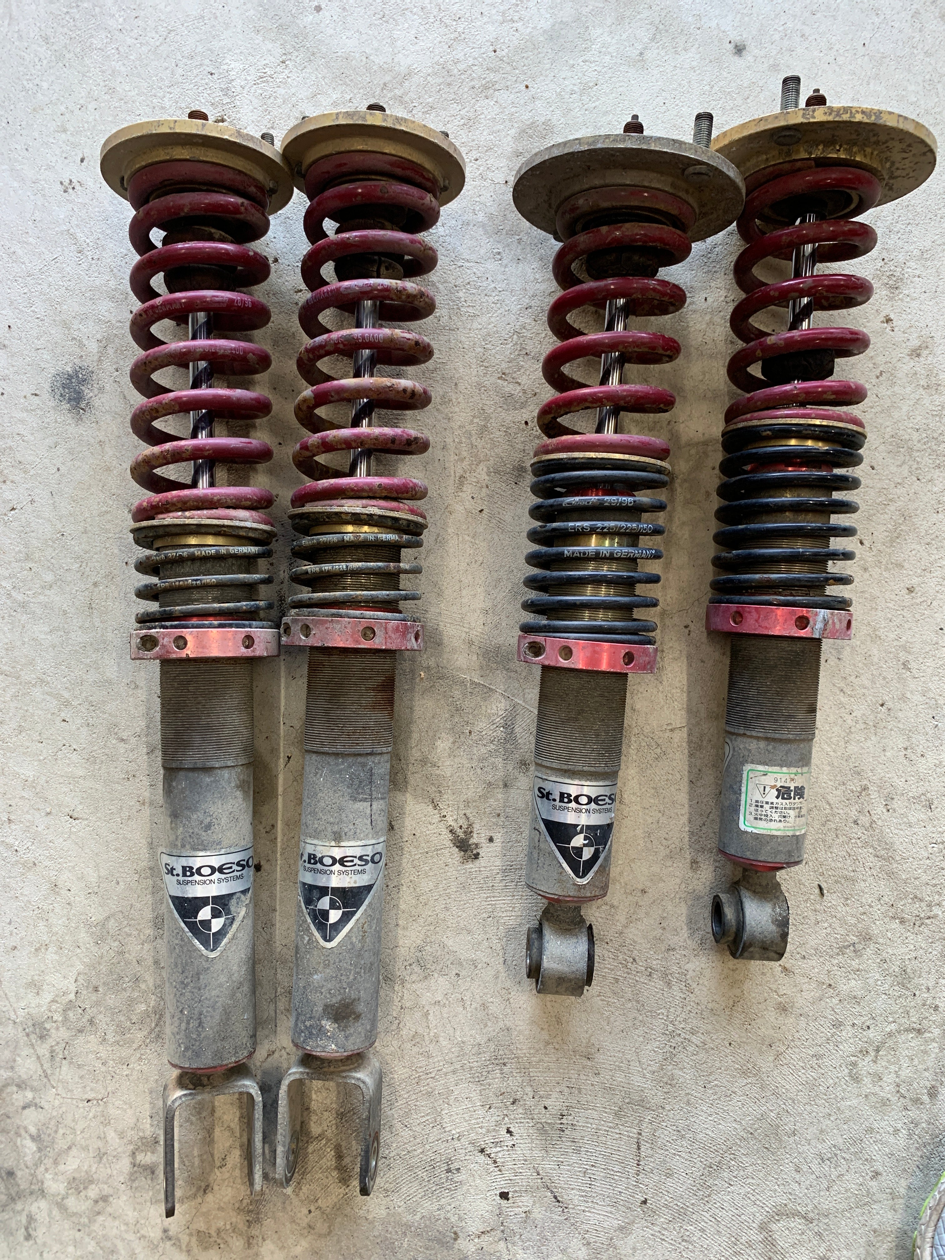 St Boeso Adjustable Suspension, R32 GTR