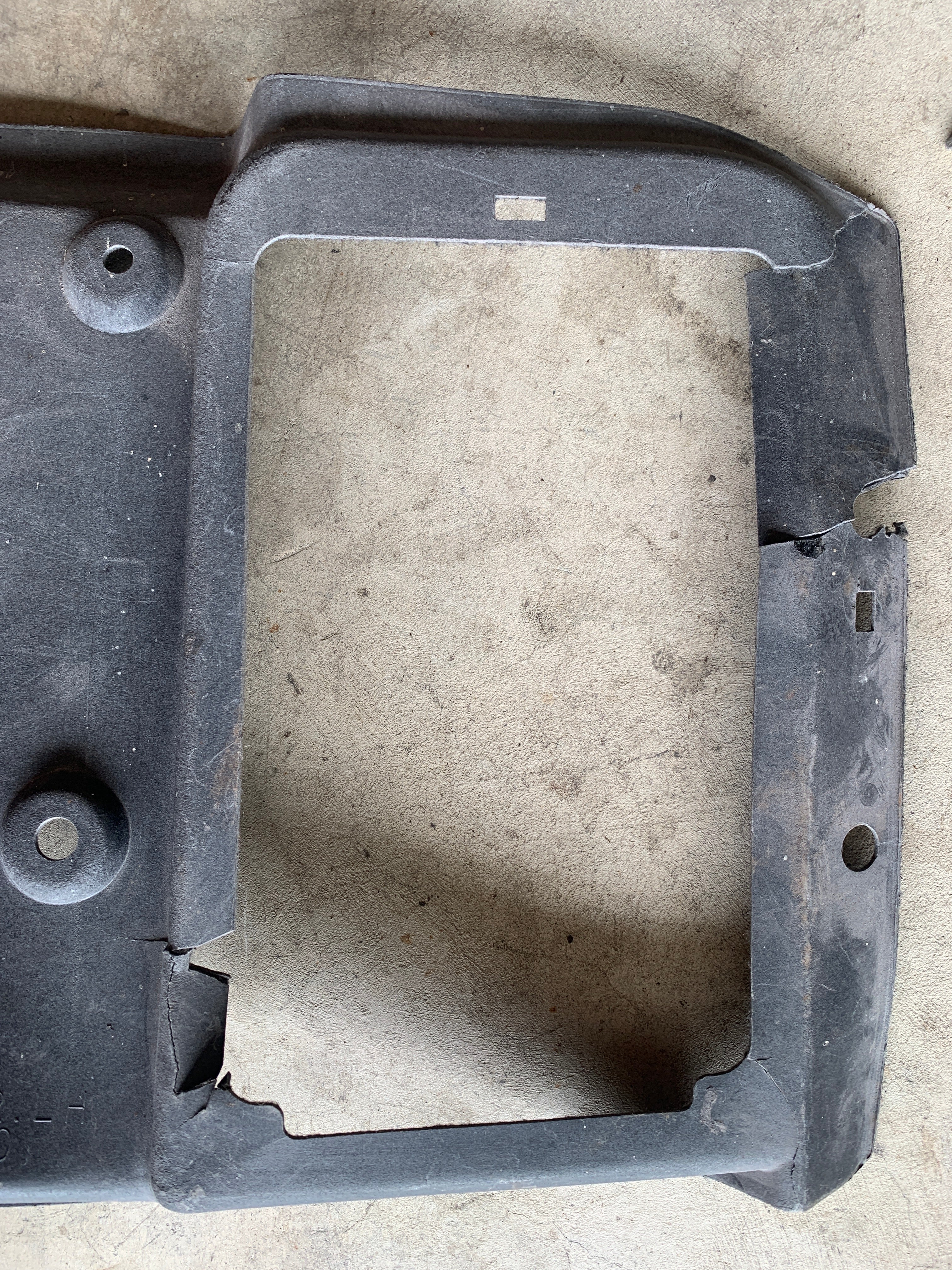 Boot Trim 1pc, R32 Coupe