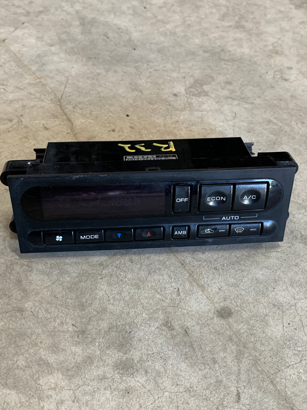 Air Con Control, R32 GTR