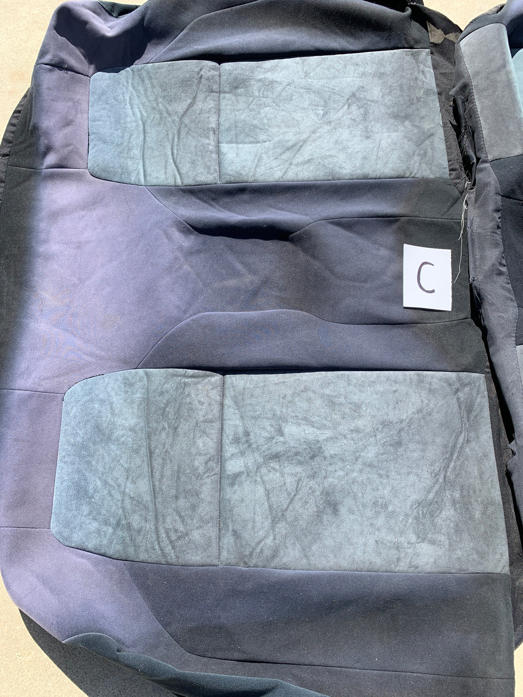 Rear Seat Upholstery, R32 GTR