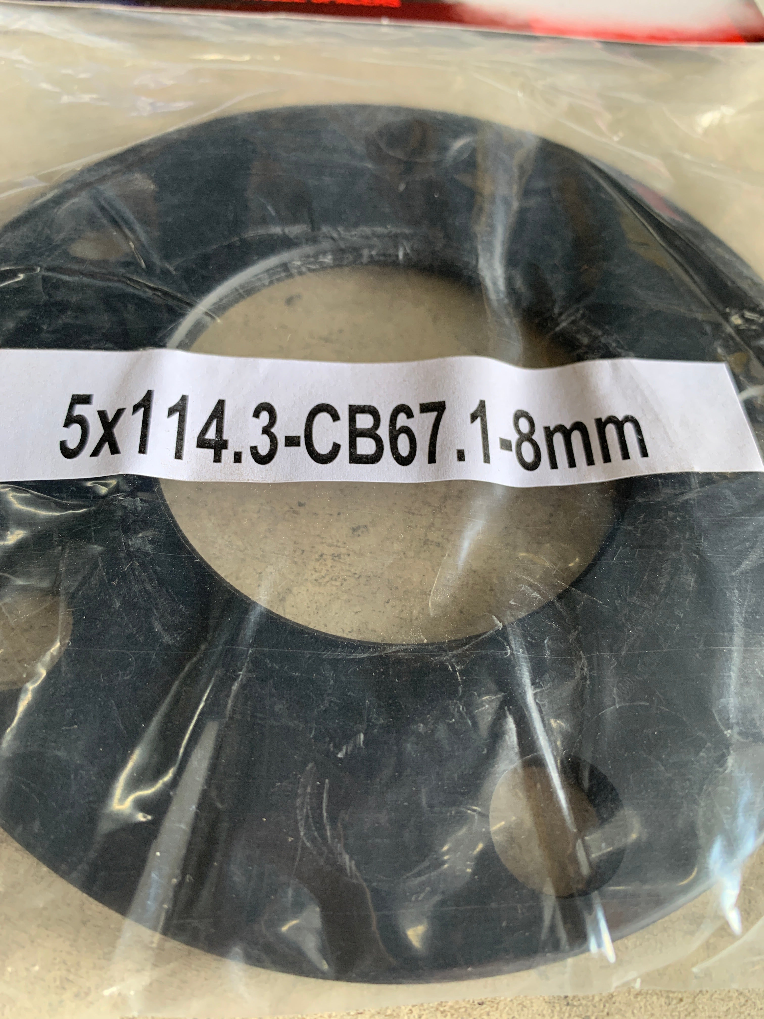 NEW Torq Slip on Spacer 8mm, 5x114.3