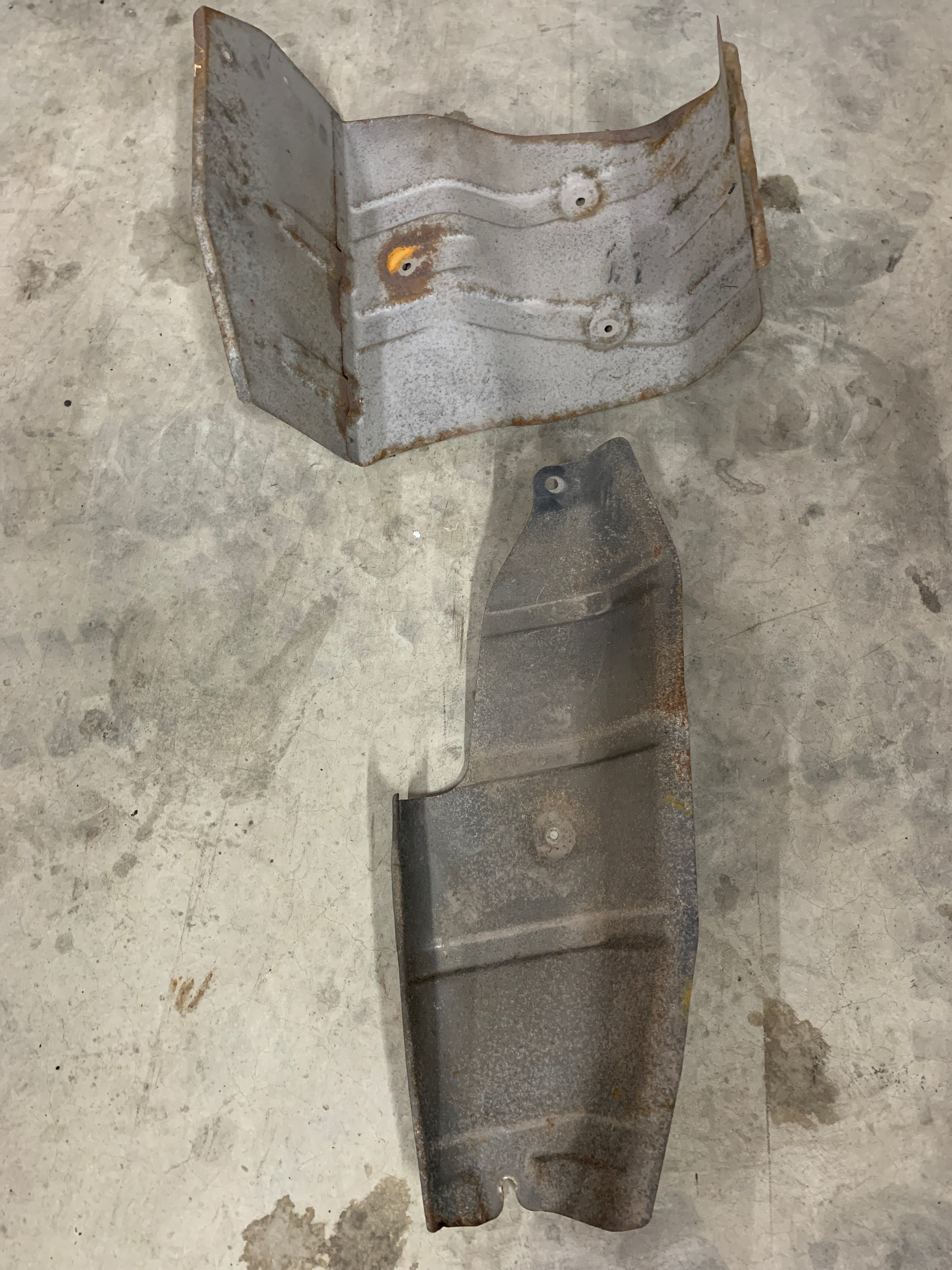 Exhaust Heat Shield 2pc, R32 GTR