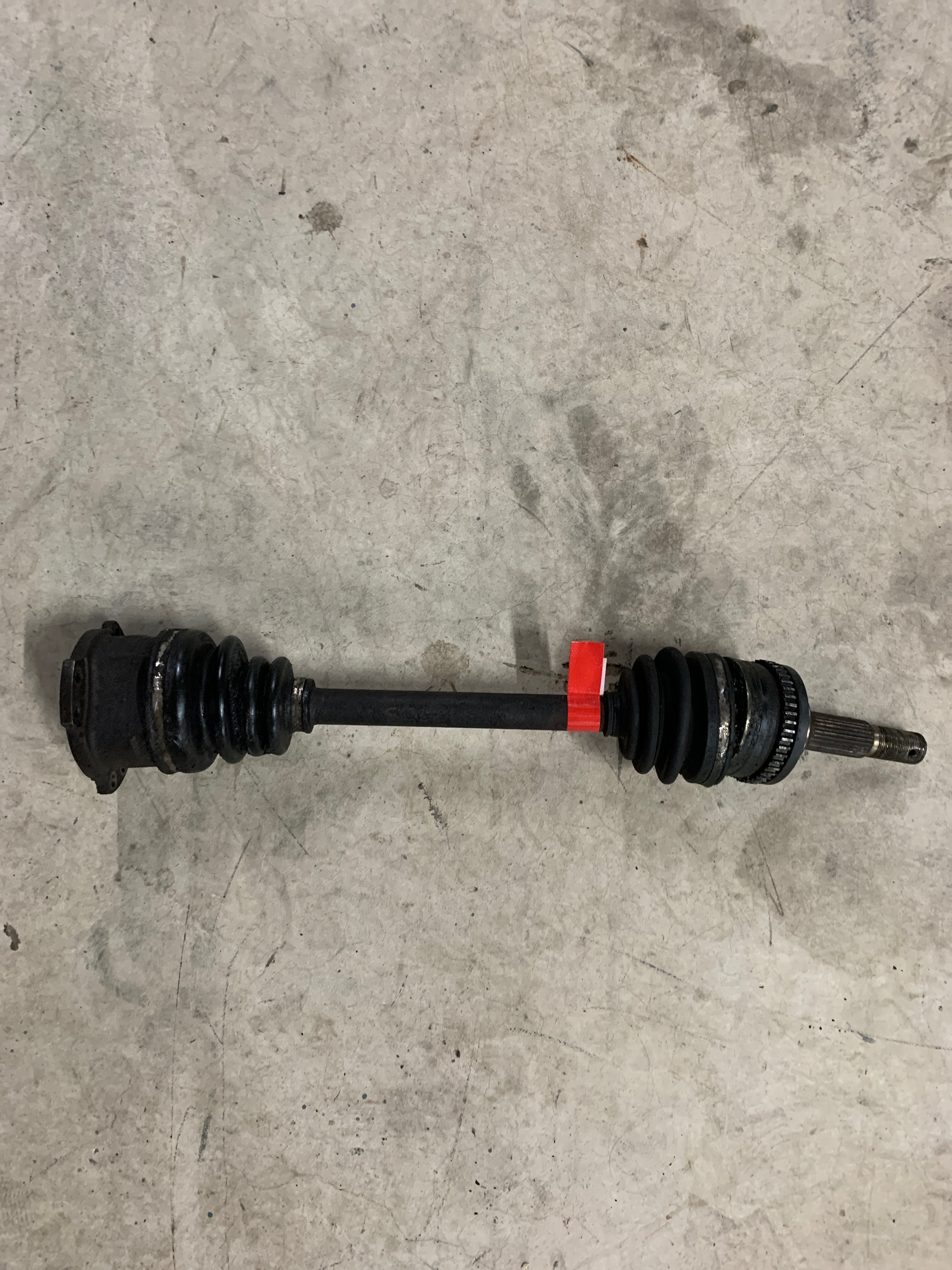 LEFT Front Axle damaged, R32 GTR