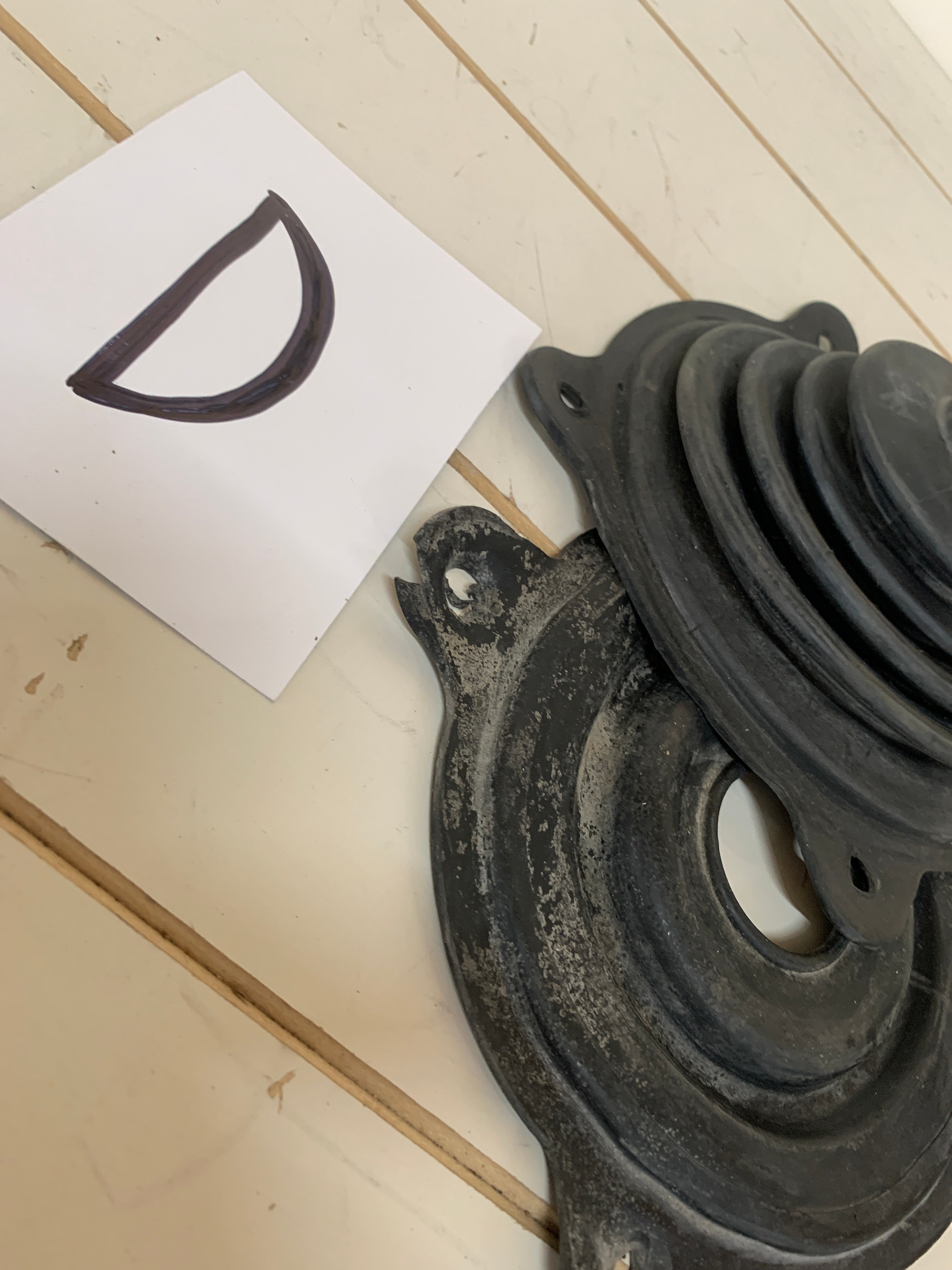 Gear Shifter Rubber Boot, R32/33