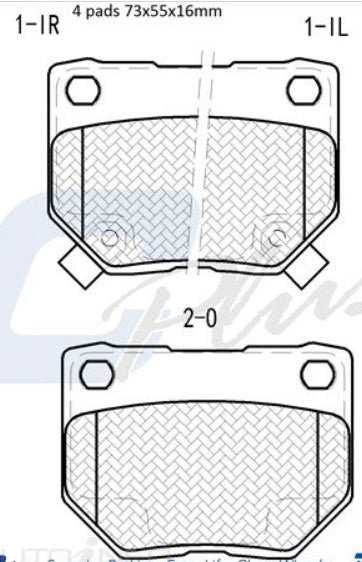 REAR Brake Pads *NEW , R32 GTR