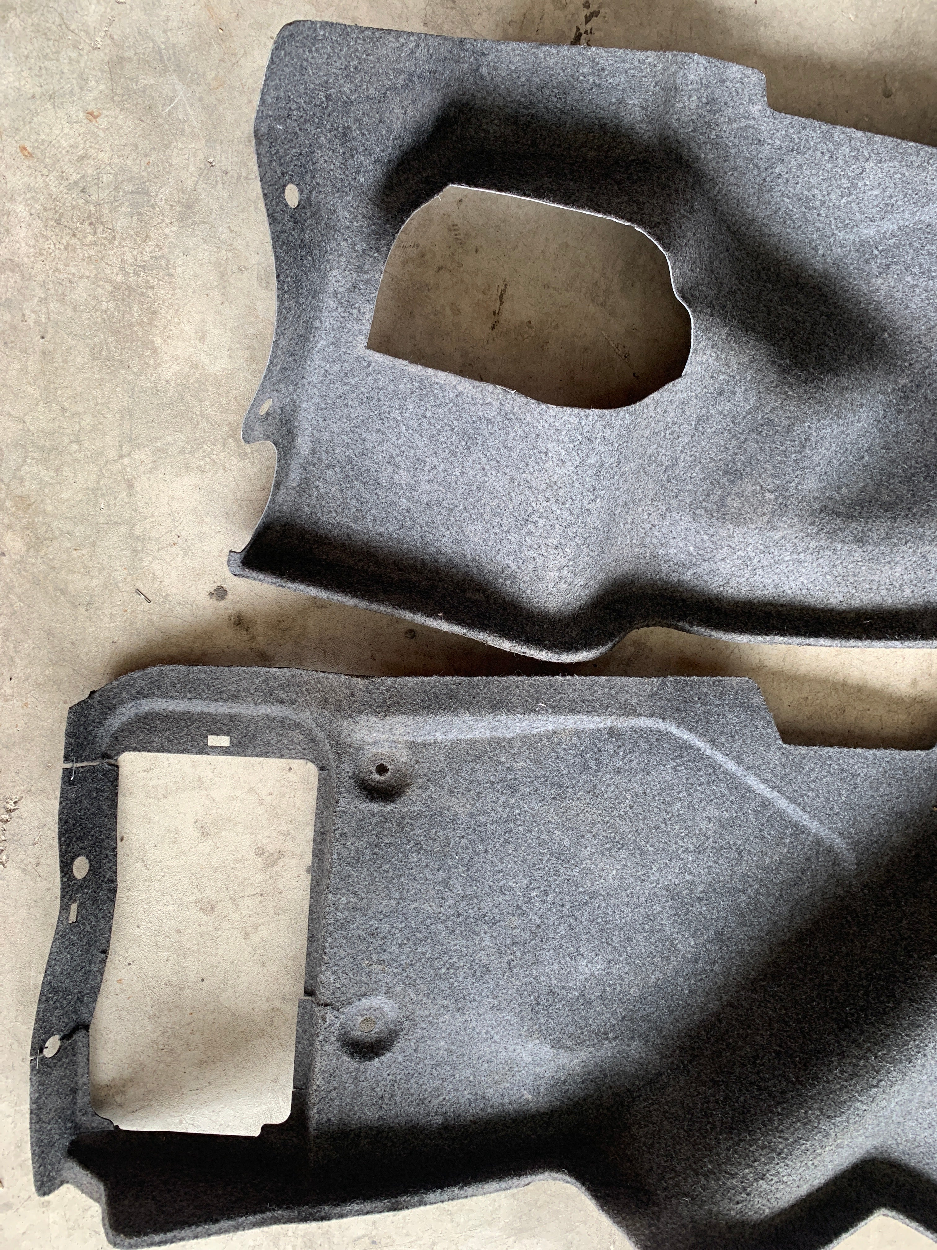 Boot Trim 2pc, R32 Coupe