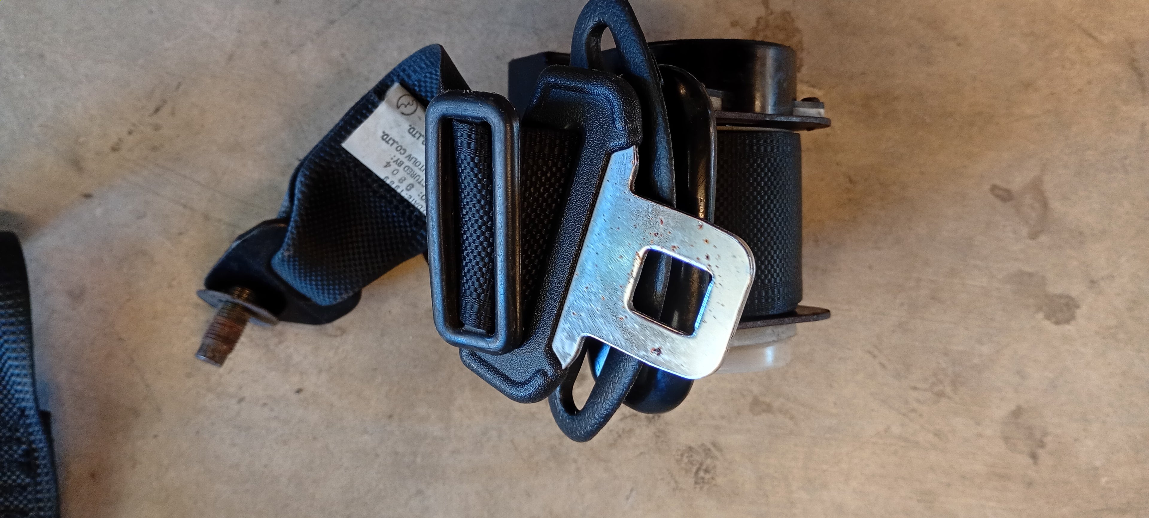 LEFT Rear Seat Belt, R32 GTR MFD1989
