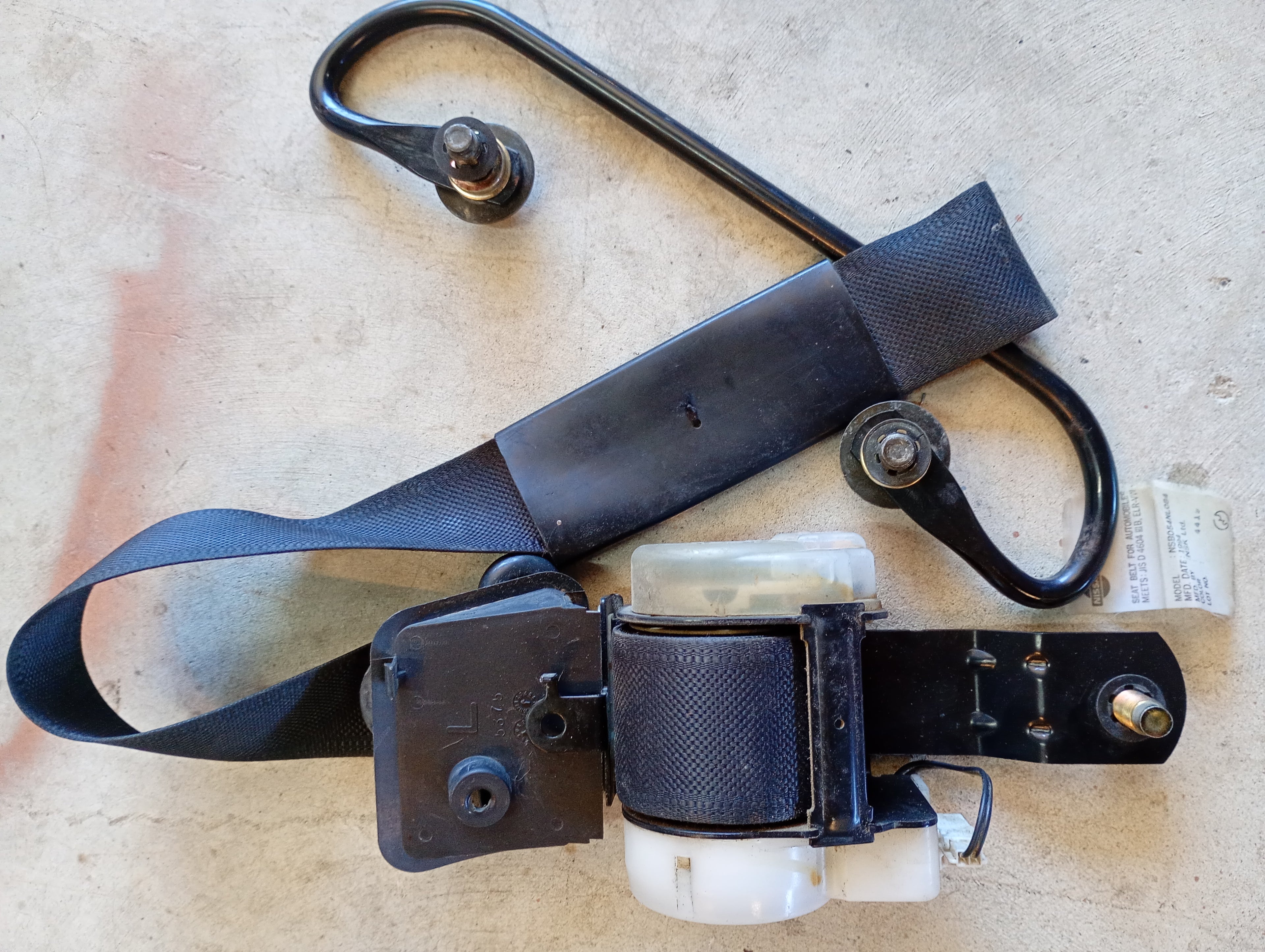 Front Left Seat Belt, R32 GTR mfd1994