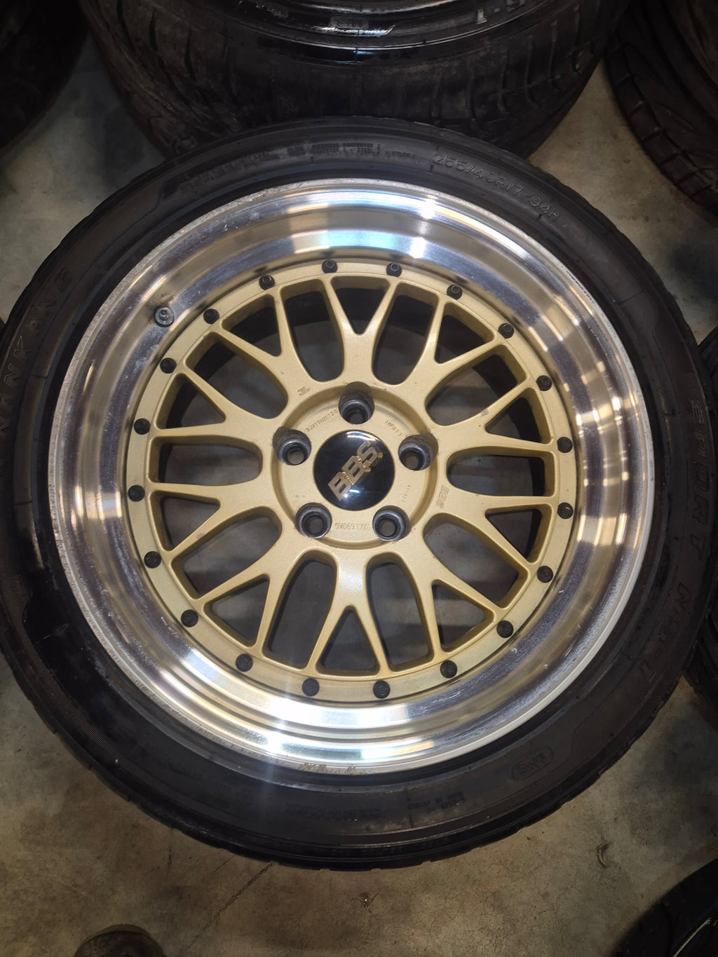 BBS Wheels and Tyres (suit R33 GTR)