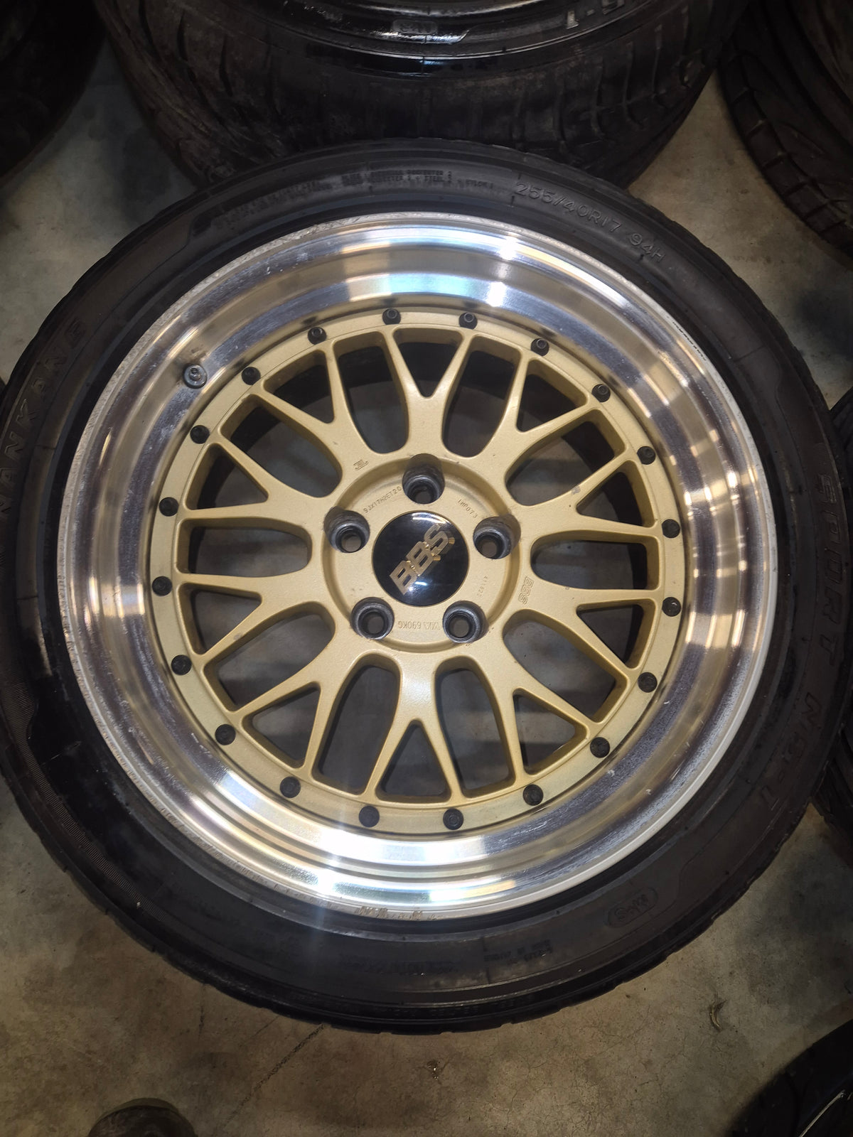 BBS Wheels and Tyres (suit R33 GTR)