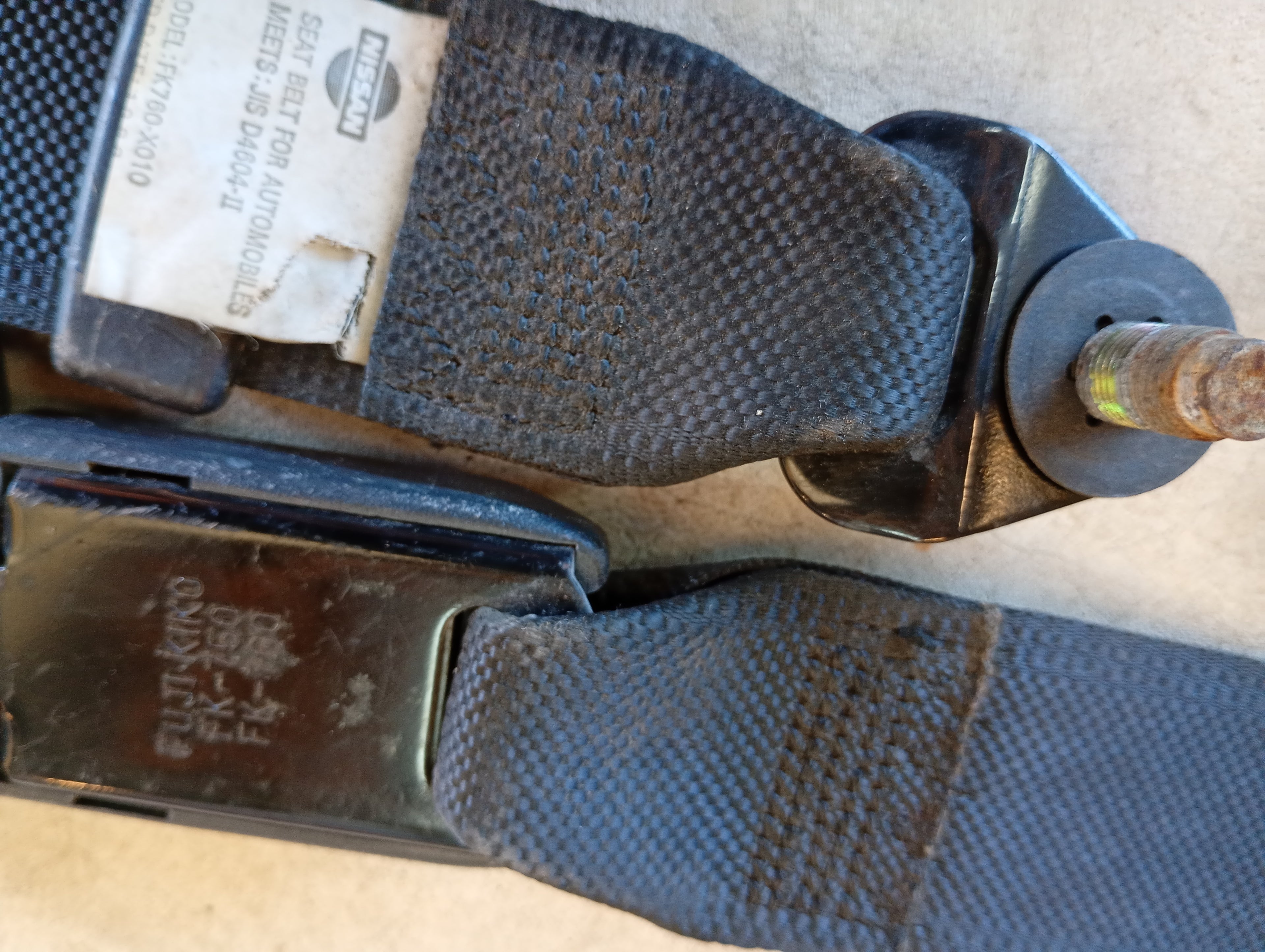 Rear Lap Belt, R32 GTR mfd:1989