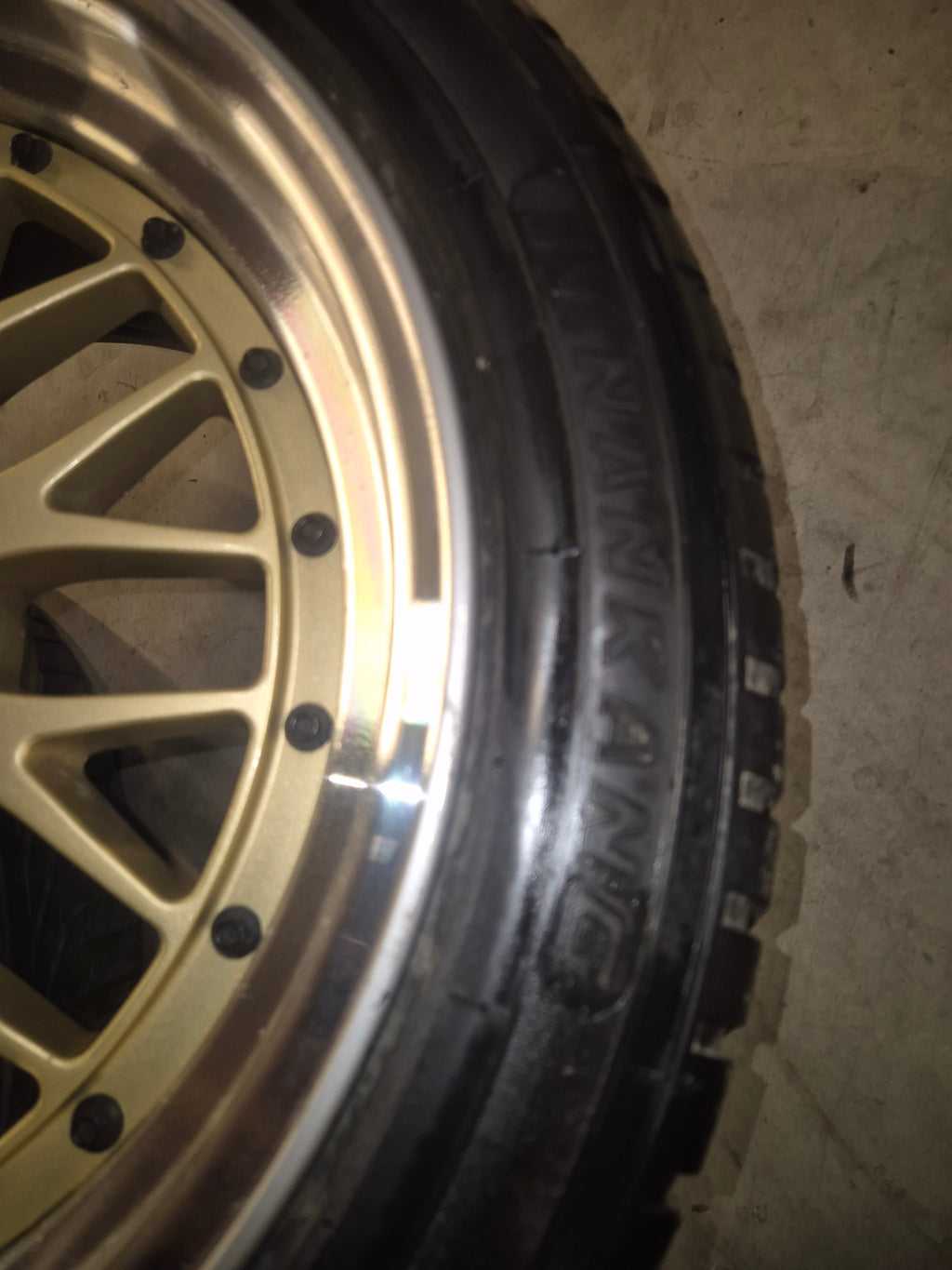 BBS Wheels and Tyres (suit R33 GTR)