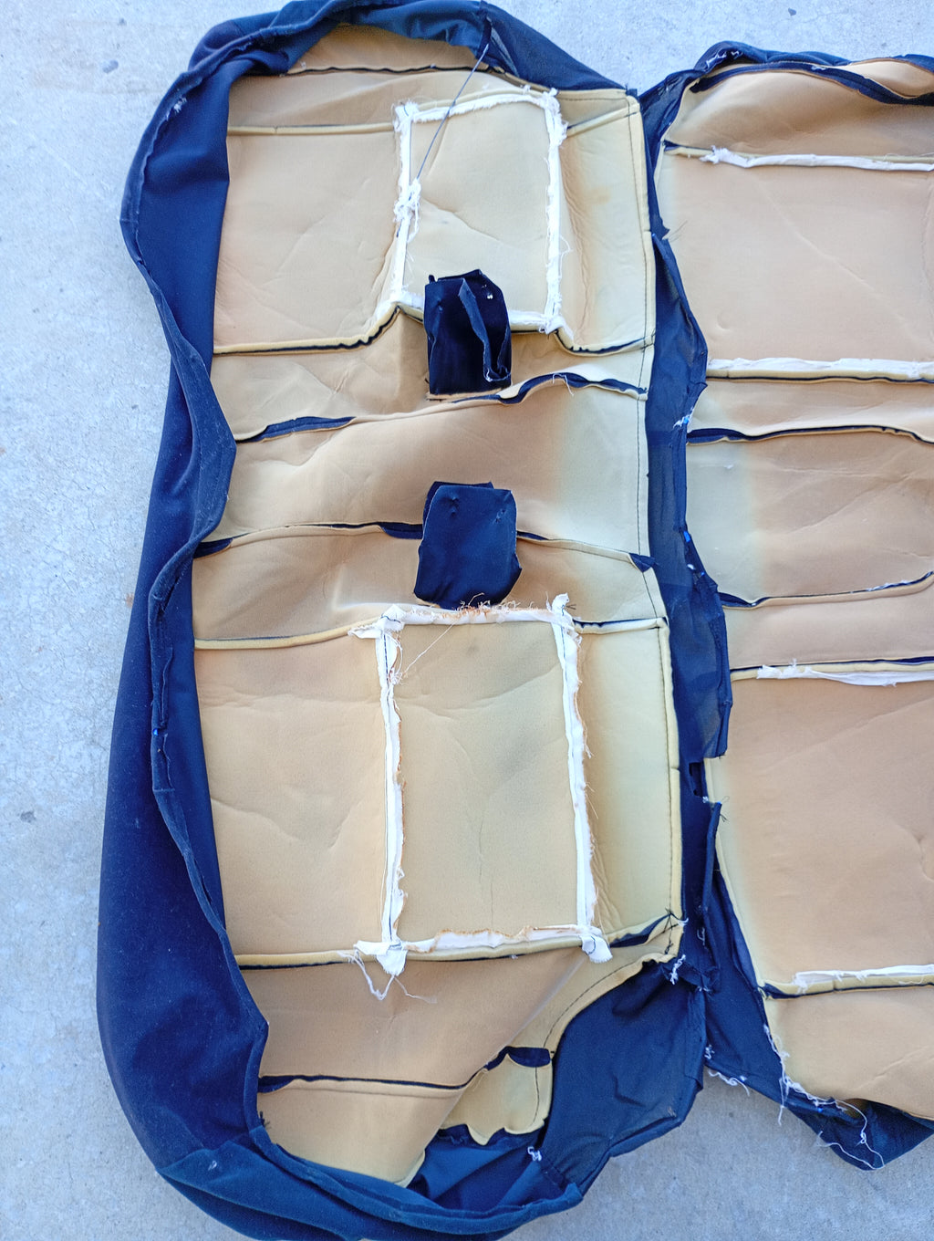 Rear Seat Upholstery, R32 GTR