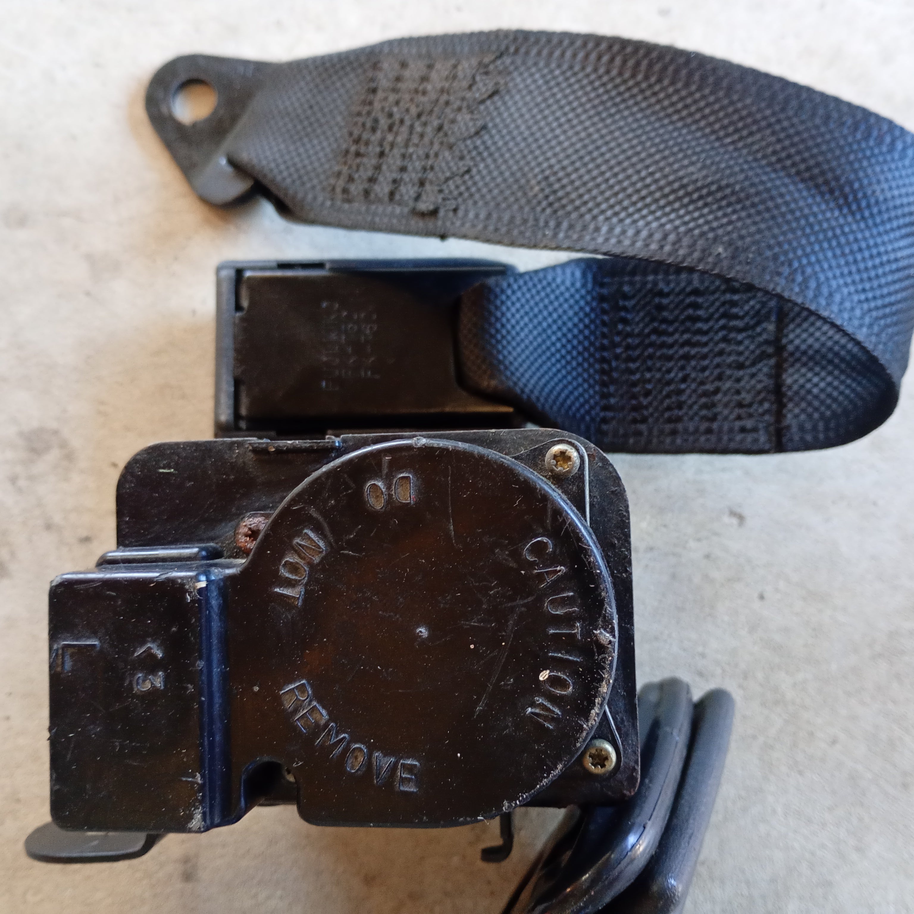 LEFT Rear Seat Belt, R32 GTR MFD1991