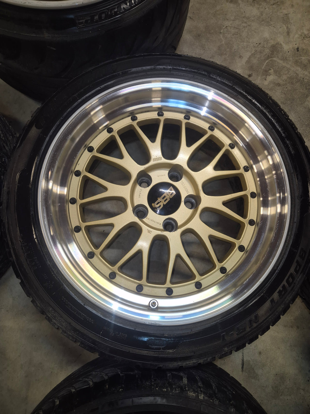 BBS Wheels and Tyres (suit R33 GTR)