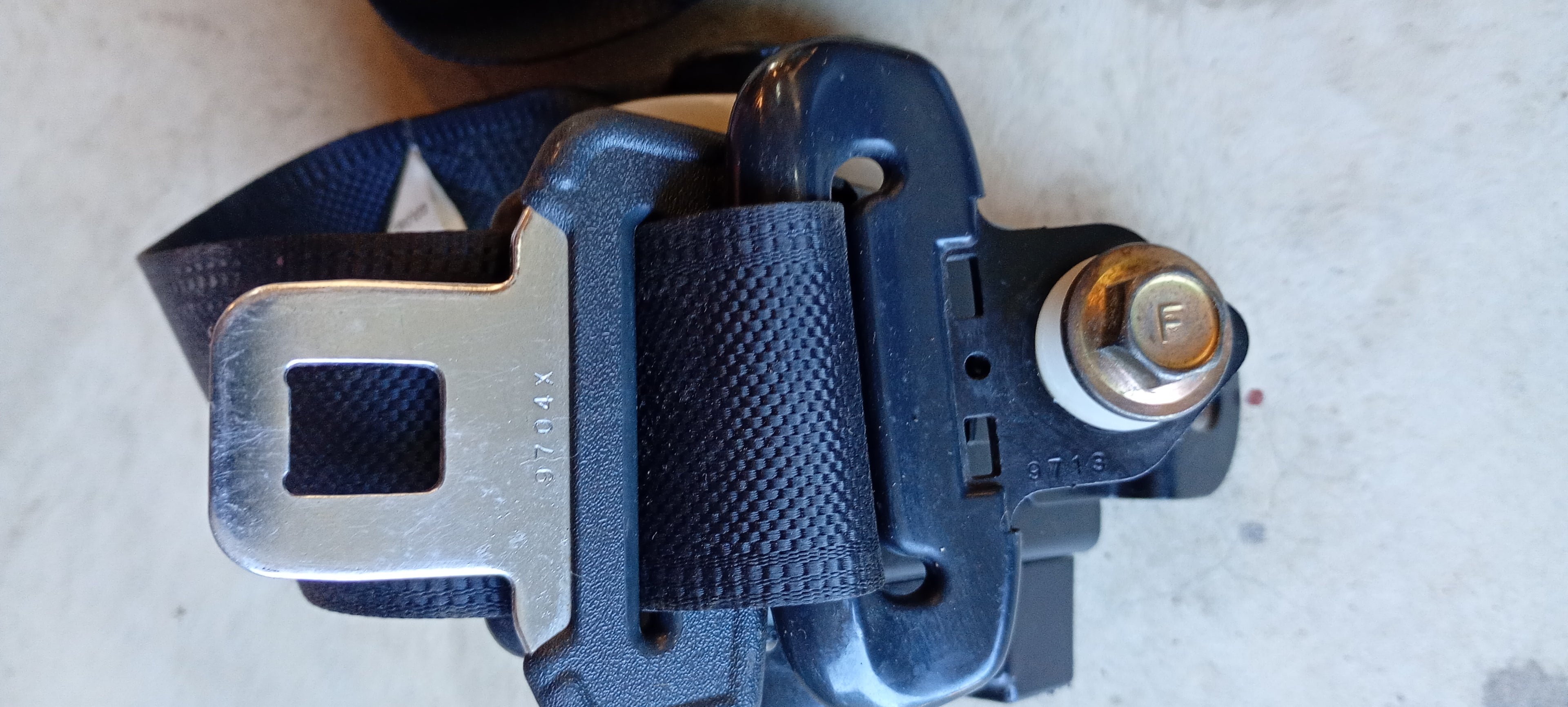 LEFT Rear Seat Belt, R32 GTR MFD1989