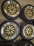 BBS Wheels and Tyres (suit R33 GTR)