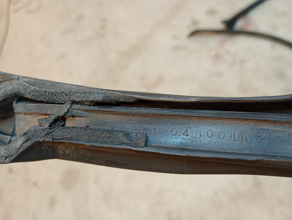 LEFT Upper Door Glass Seal, R32 Coupe