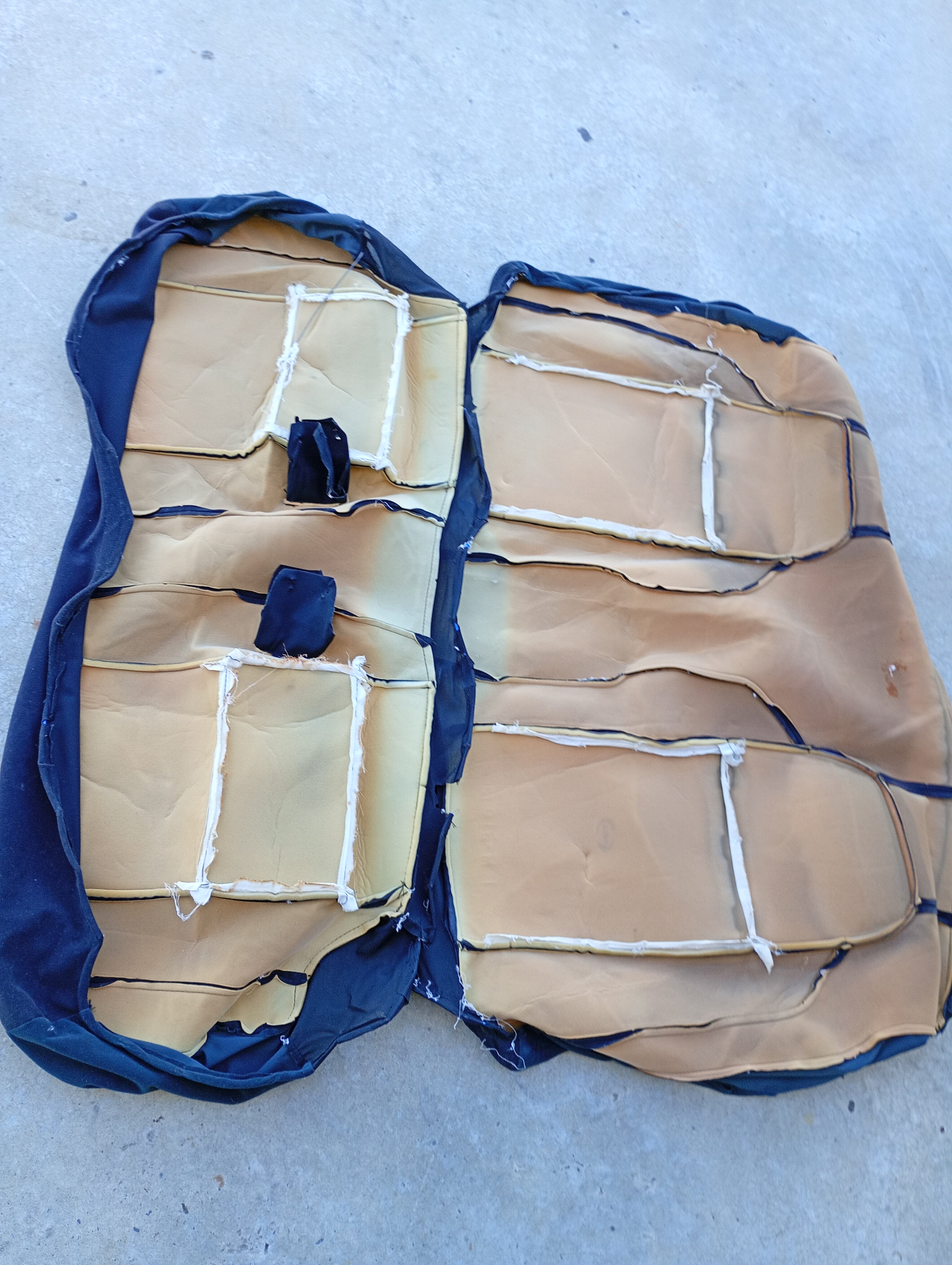 Rear Seat Upholstery, R32 GTR