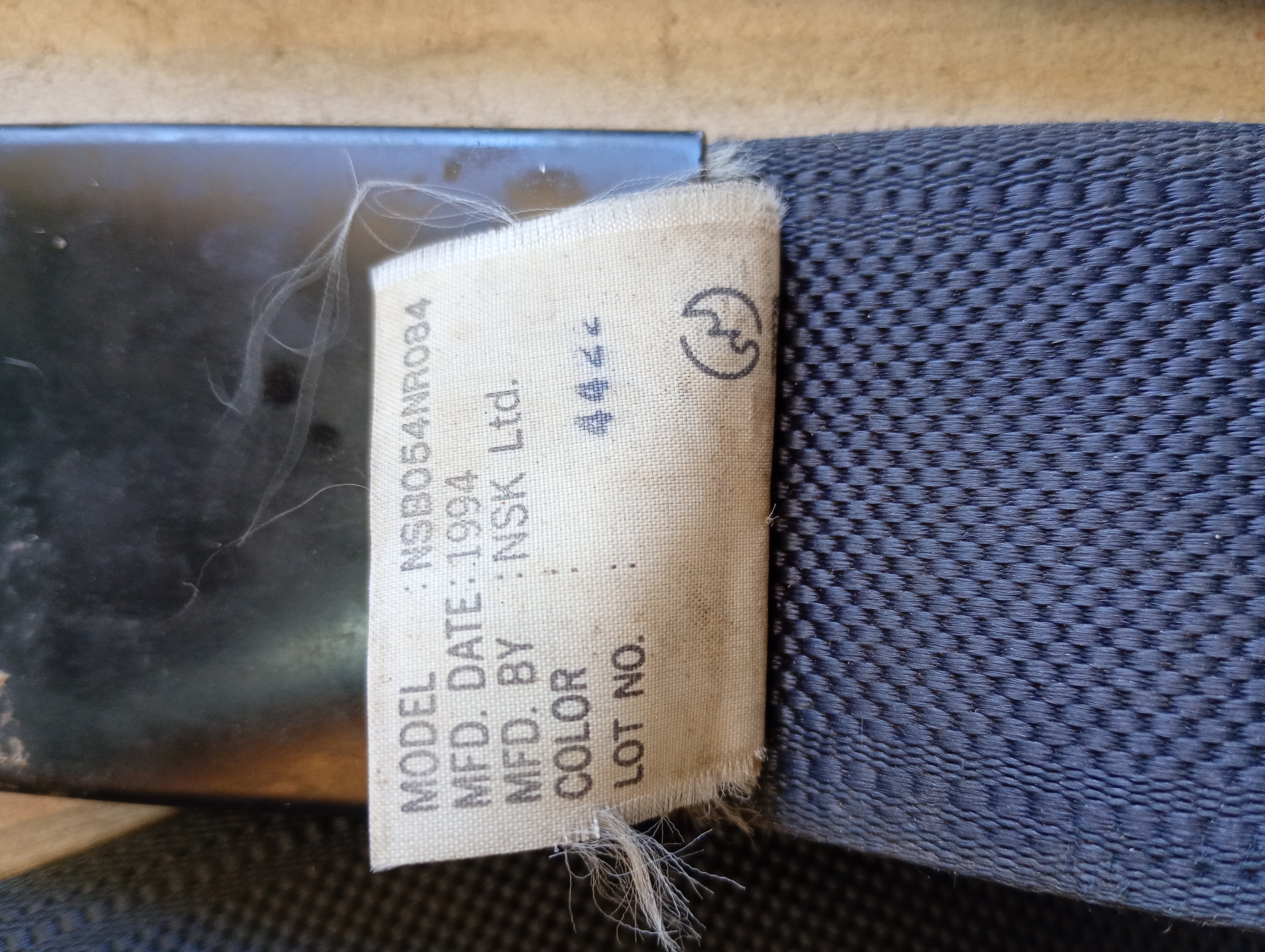 Front Right Seat Belt, R32 GTR mfd1994