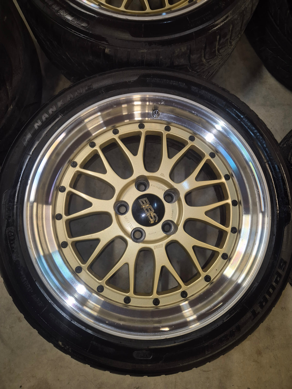 BBS Wheels and Tyres (suit R33 GTR)