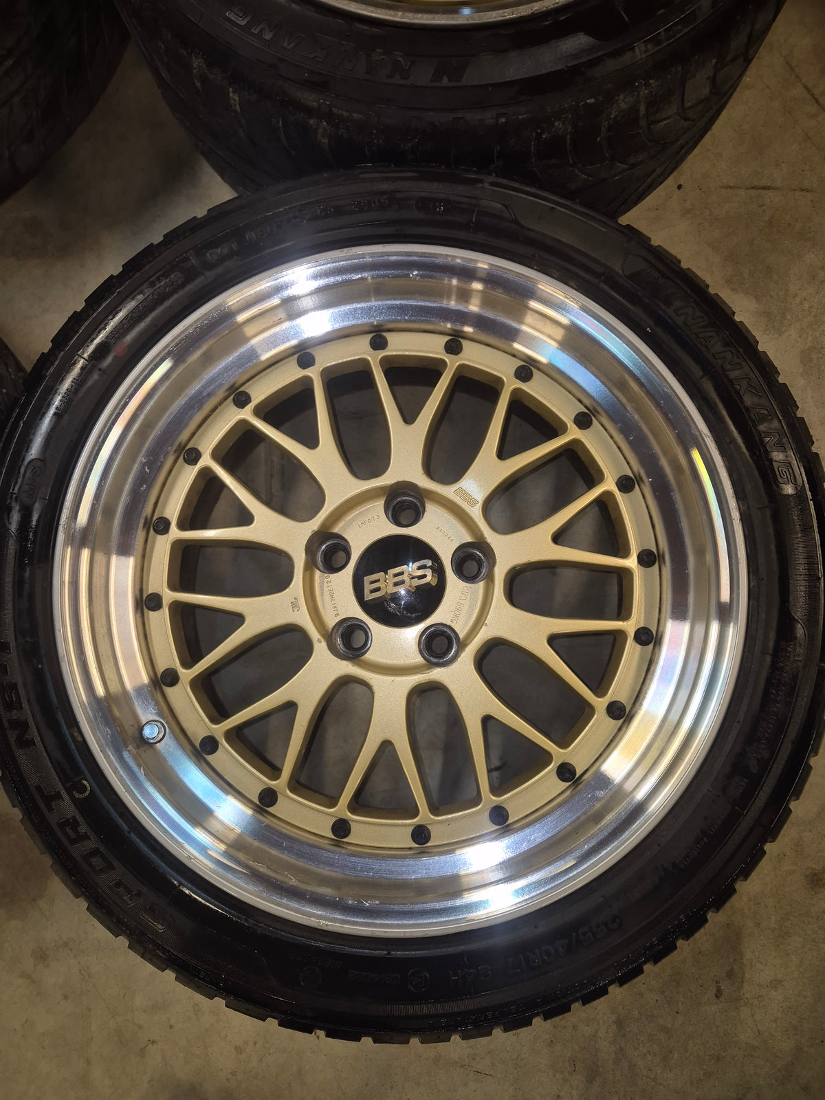 BBS Wheels and Tyres (suit R33 GTR)
