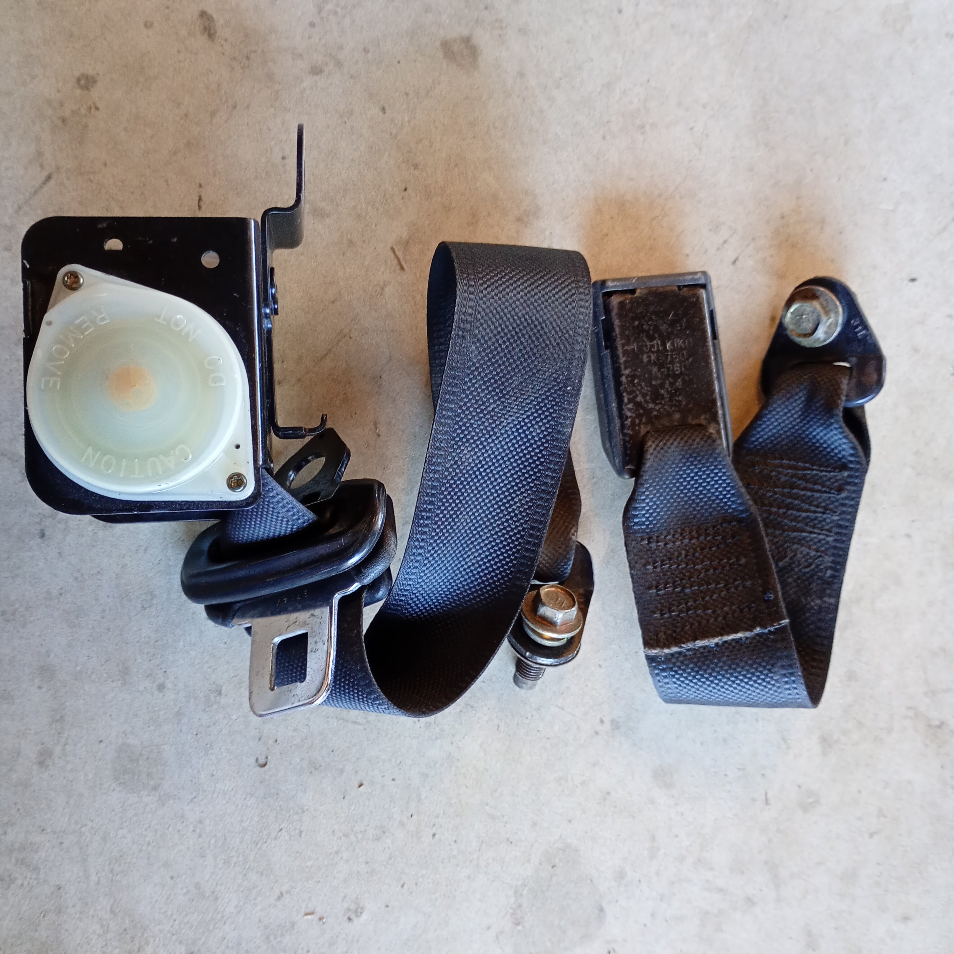 RIGHT Rear Seat Belt, R32 GTR MFD1989