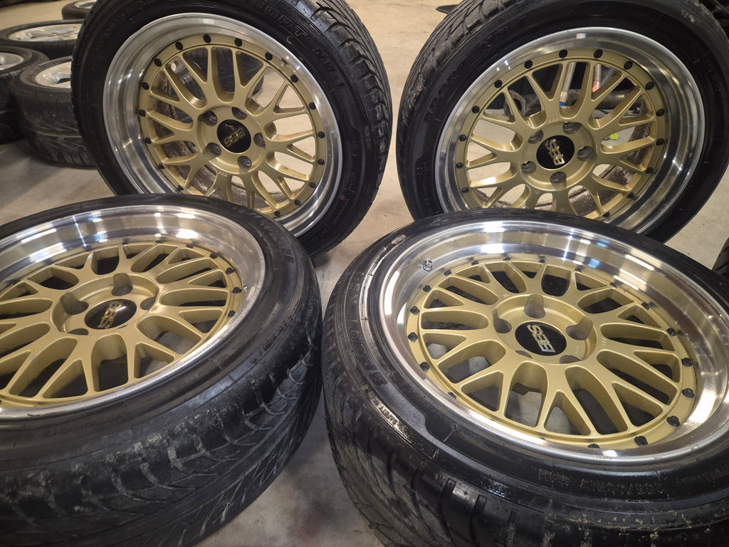 BBS Wheels and Tyres (suit R33 GTR)