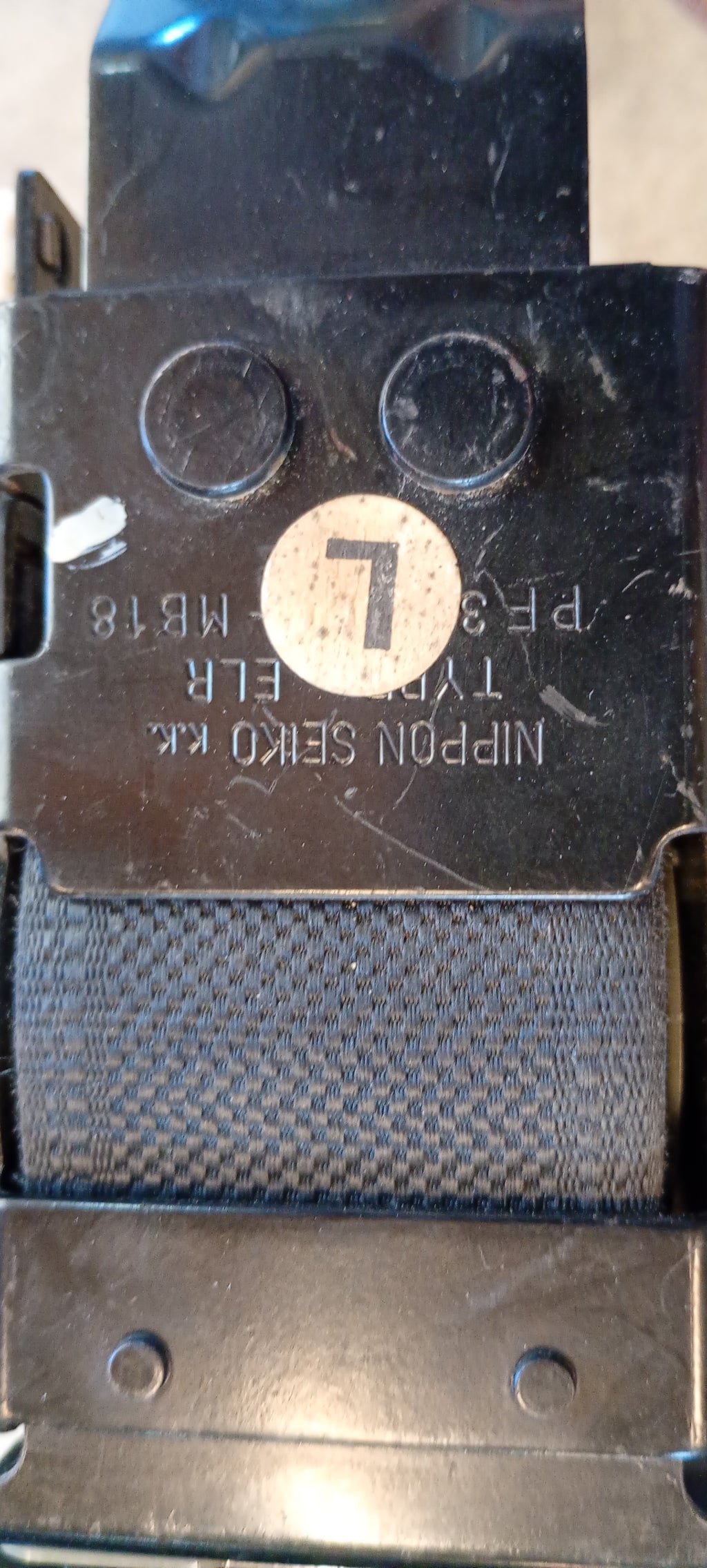 Front Left Seat Belt, R32 GTST