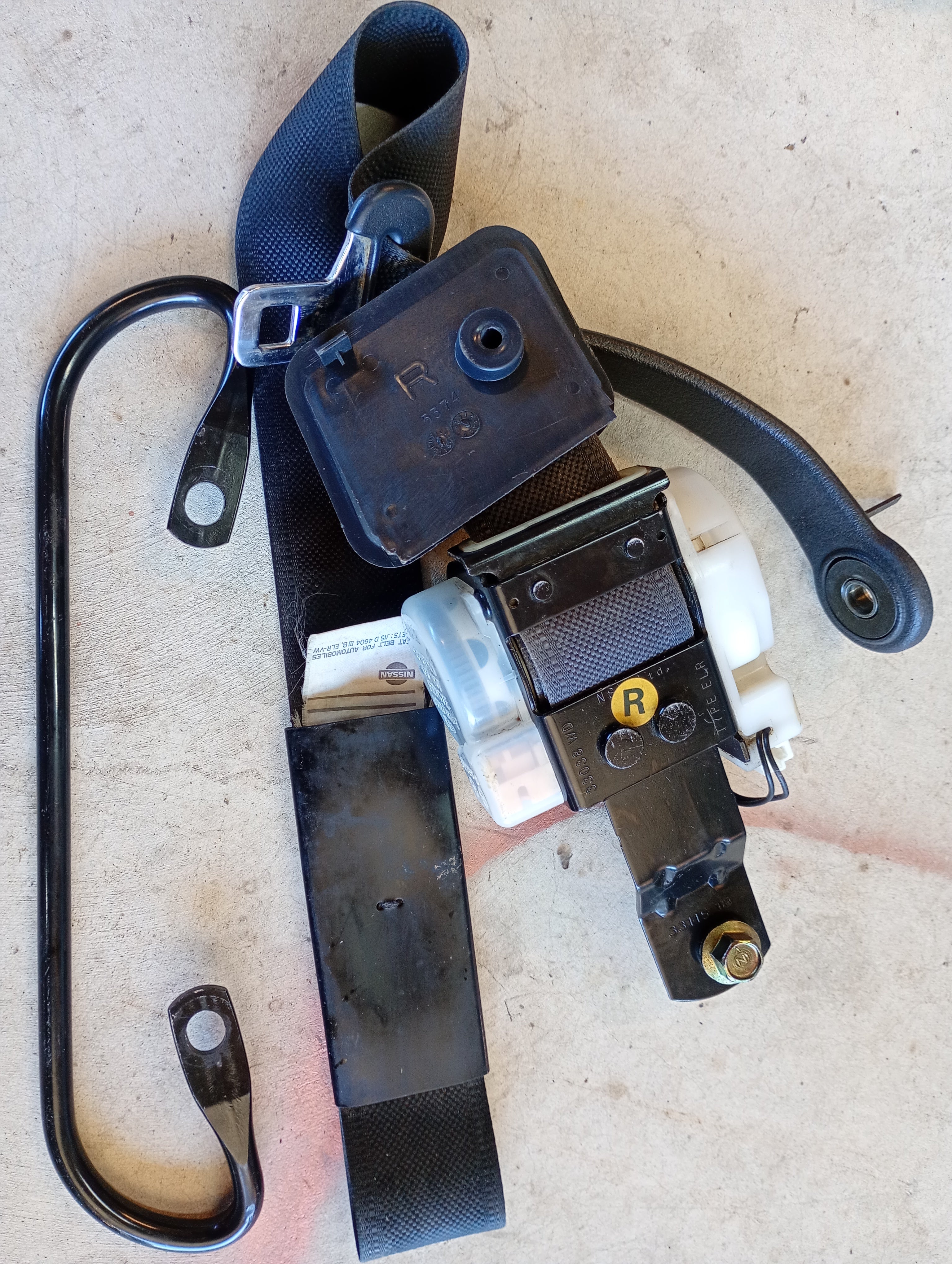 Front Right Seat Belt, R32 GTR mfd1994